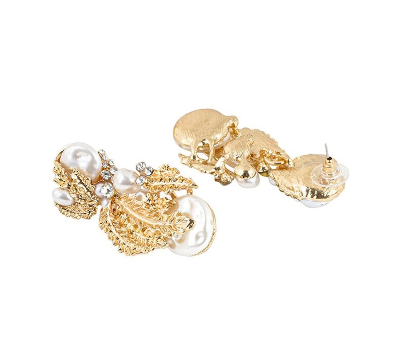 Gold-Toned Drop Earrings