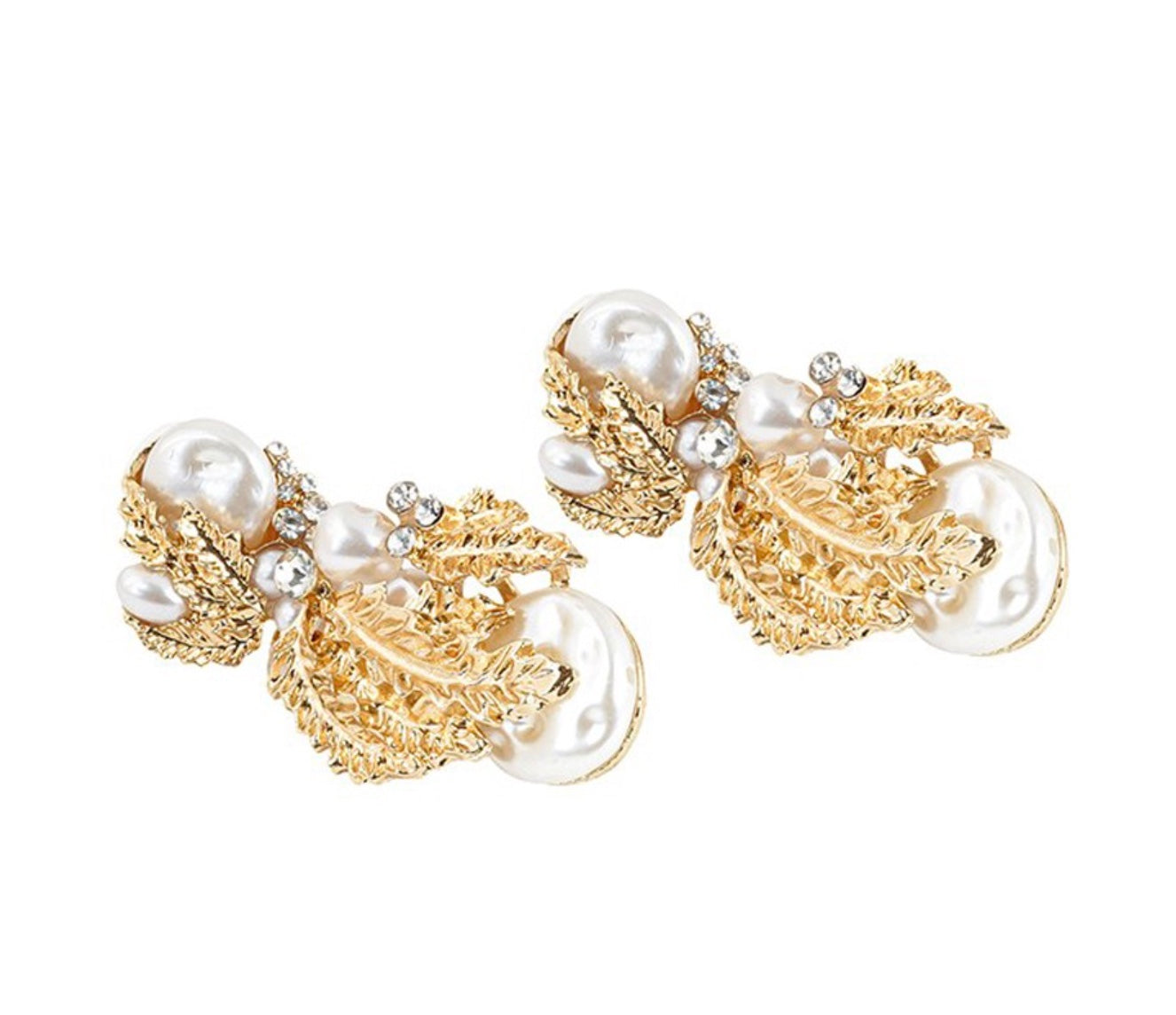 Gold-Toned Drop Earrings