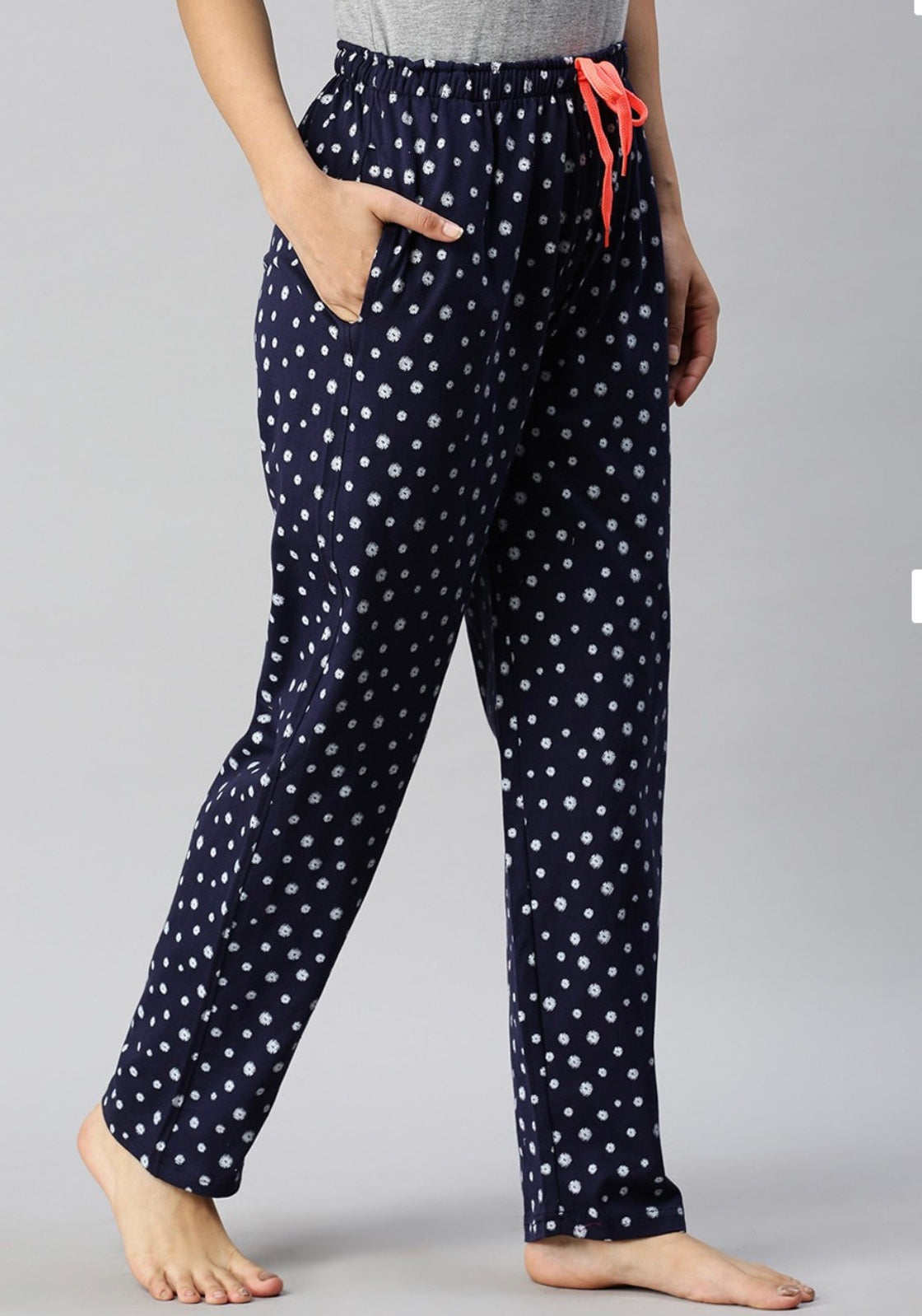 Women Relaxed Pure Cotton Regular Pants
